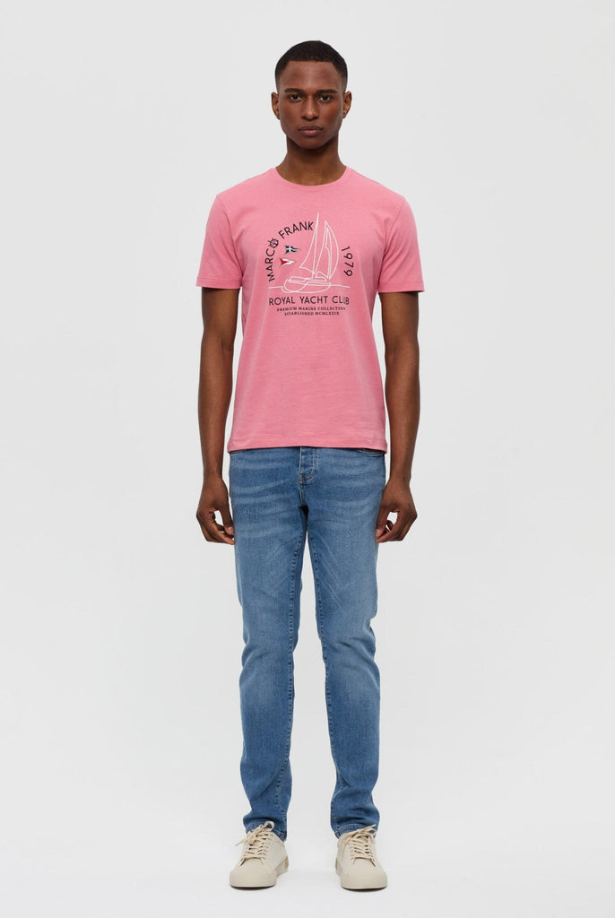 Alphonse: T-Shirt Avec Imprimé Nautique - Rose