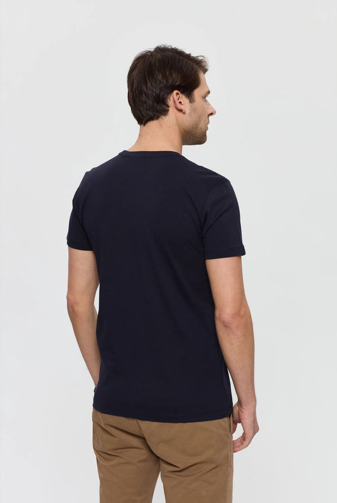 Alphonse: T-Shirt Avec Imprimé Nautique - Bleu Marine