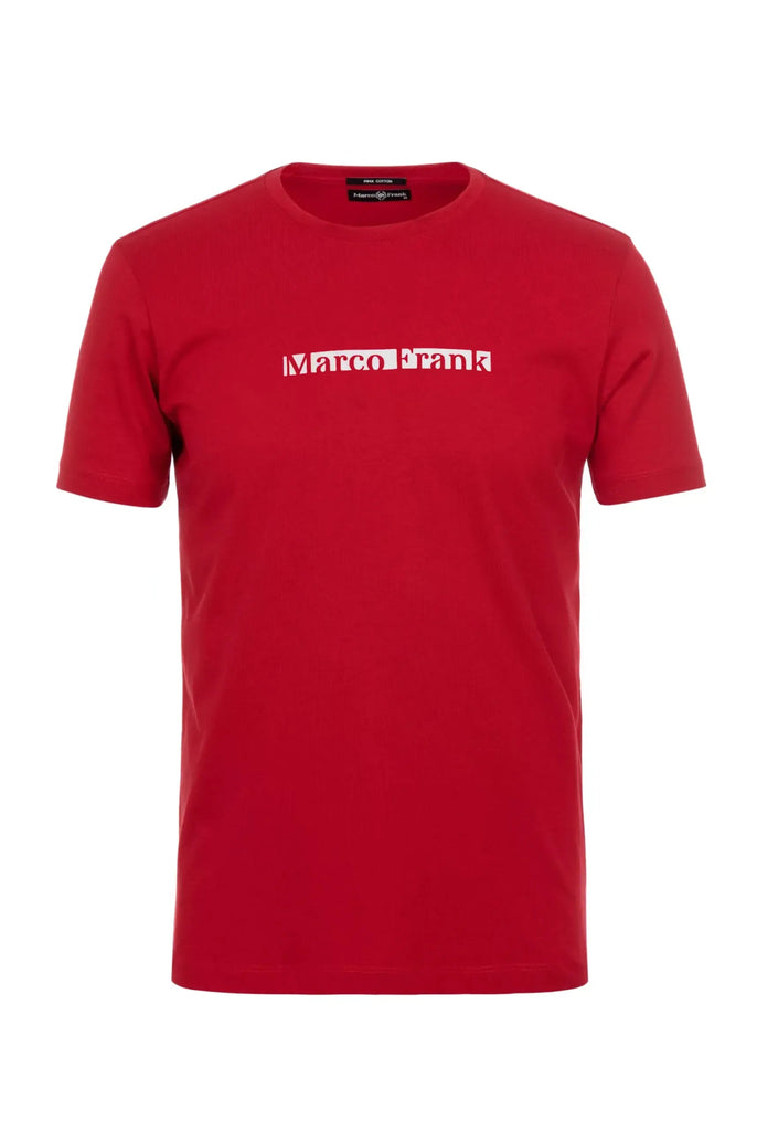 Andre: T-shirt Avec Impression de Logo Marco Frank - Marco Frank