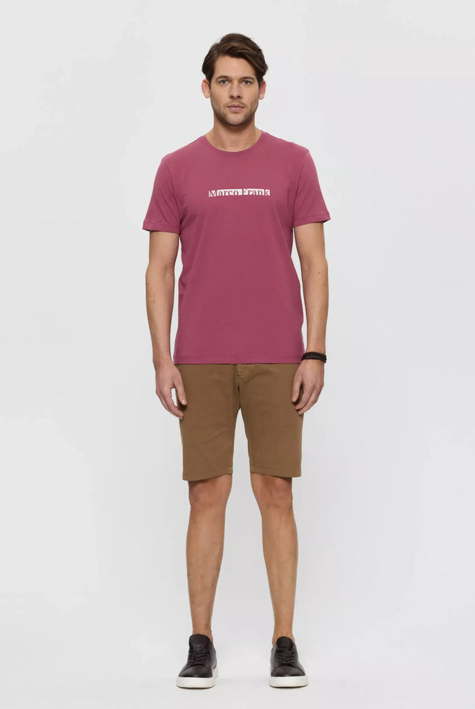 Andre: T-shirt Avec Impression de Logo Marco Frank - Marco Frank