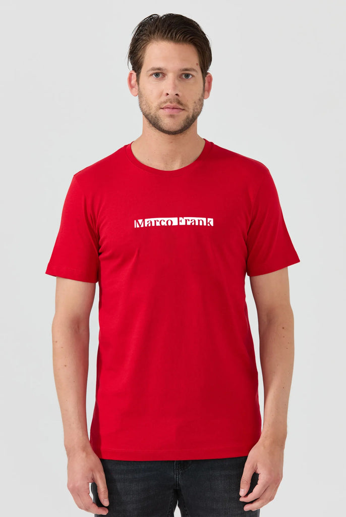 Andre: T-shirt Avec Impression de Logo Marco Frank - Marco Frank
