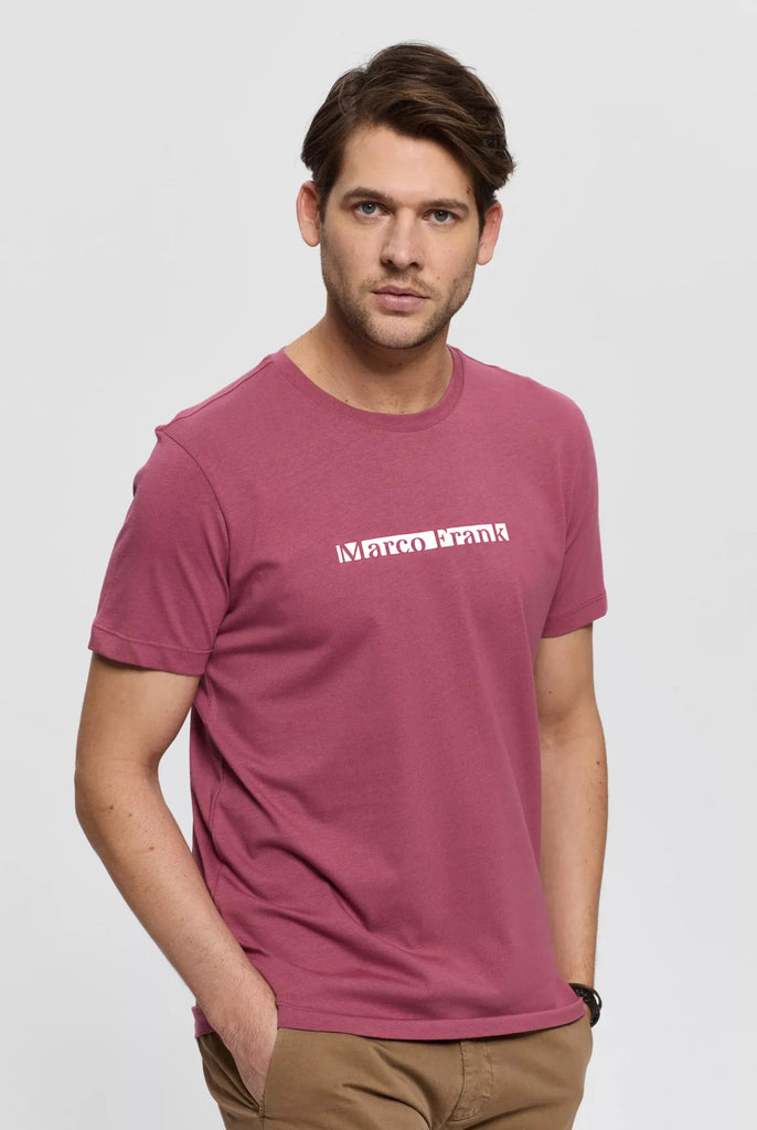 Andre: T-shirt Avec Impression de Logo Marco Frank - Marco Frank