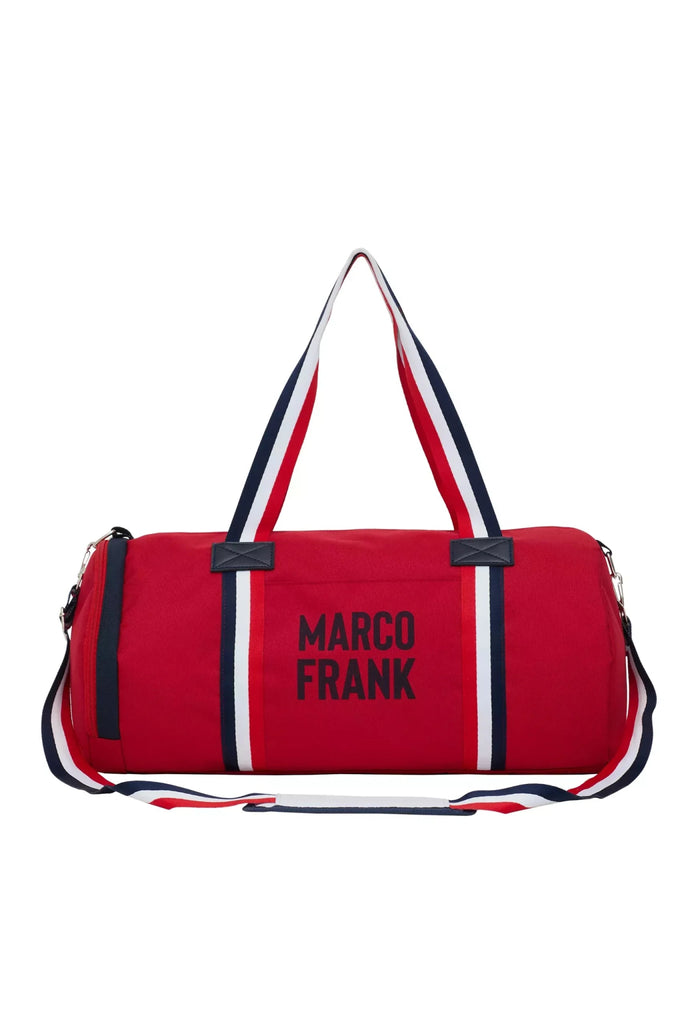 Marco Frank - Carvel: Sport Sac Avec Logo Contrasté - Rouge