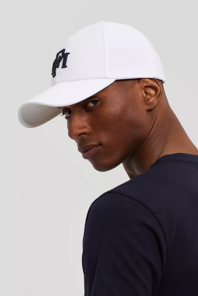 Marco Frank - Domenique: Casquette Avec Monogramme Brodé Logo MF