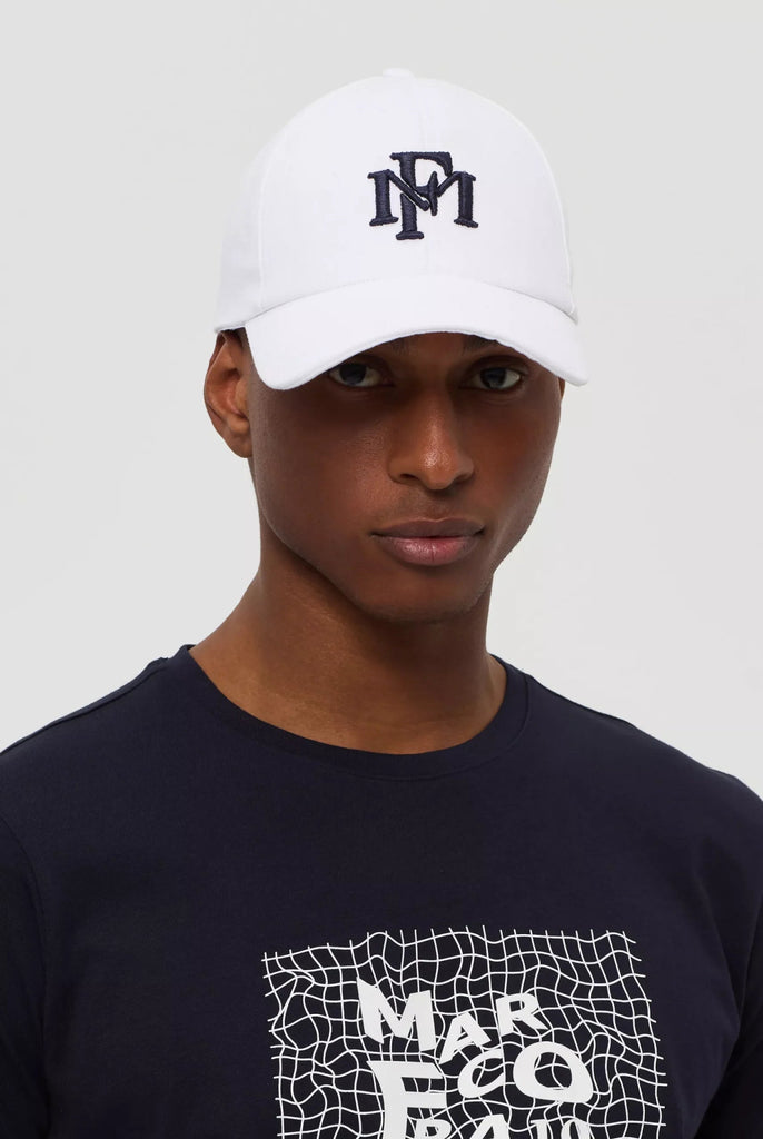 Marco Frank - Domenique: Casquette Avec Monogramme Brodé Logo MF