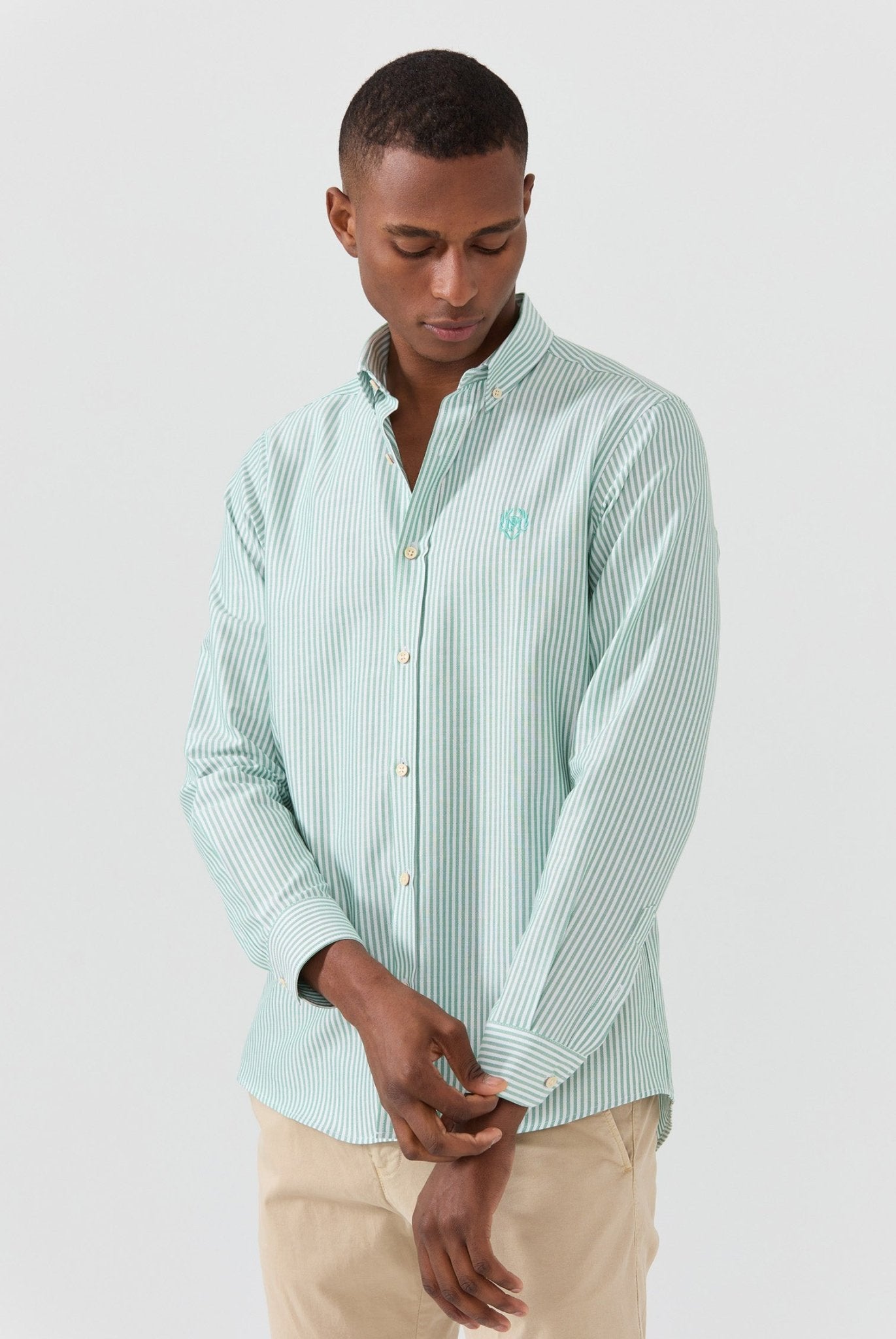 Dumas: Chemise Coupe droite Rayures Marco Frank - Main Image