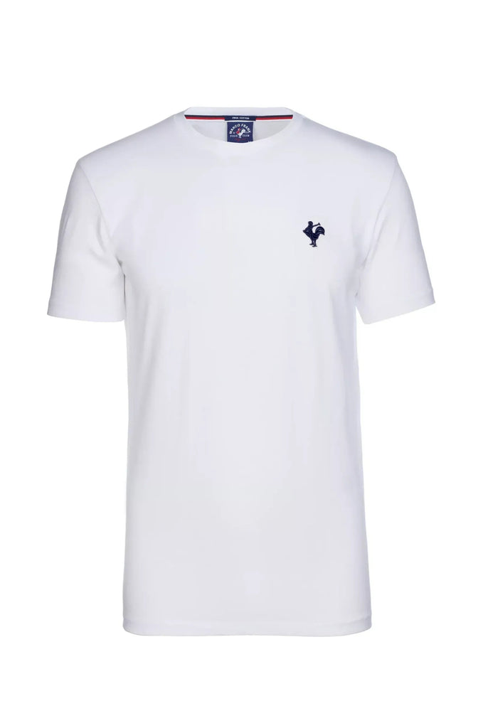 Gerard: T-Shirt Avec Logo de Coq Emblématique Brodé - Marco Frank