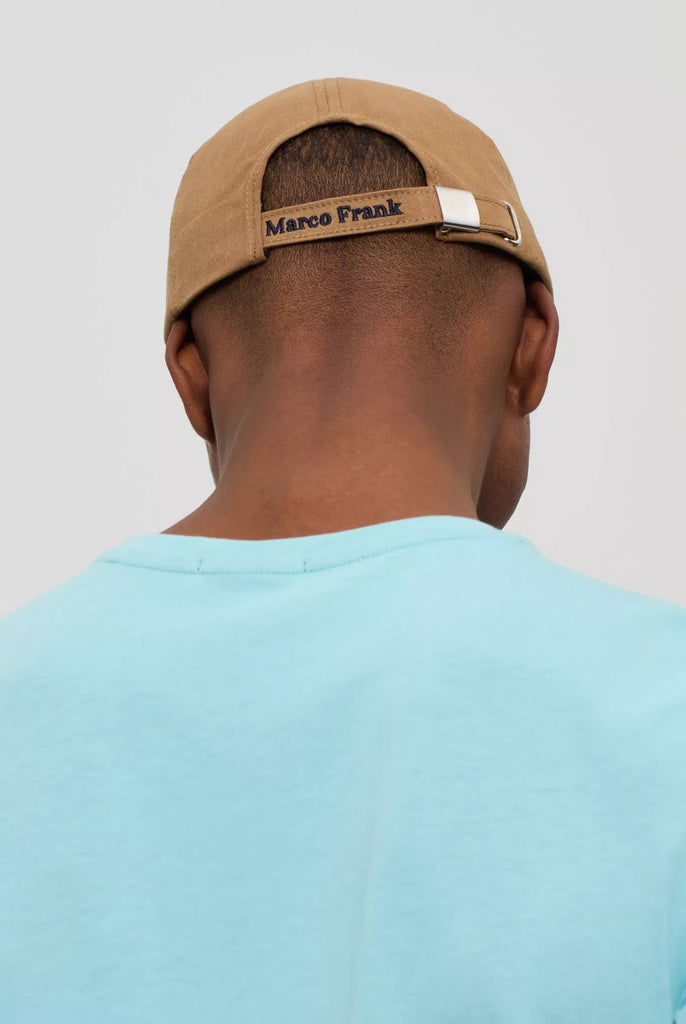 Marco Frank - Guzman: Casquette Avec Logo Couronne Brodé en Contraste - Brun