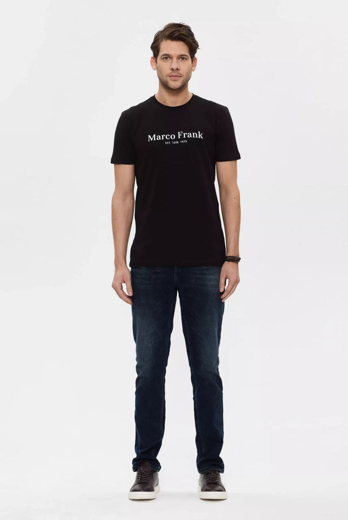 Marco Frank - Est In Paris - Jacques: T-Shirt Avec Logo Imprimé - Noir