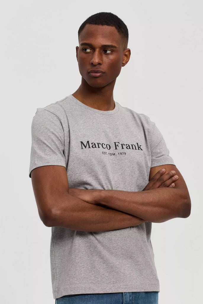 Marco Frank - Est In Paris - Jacques: T-Shirt Avec Logo Imprimé - Gris