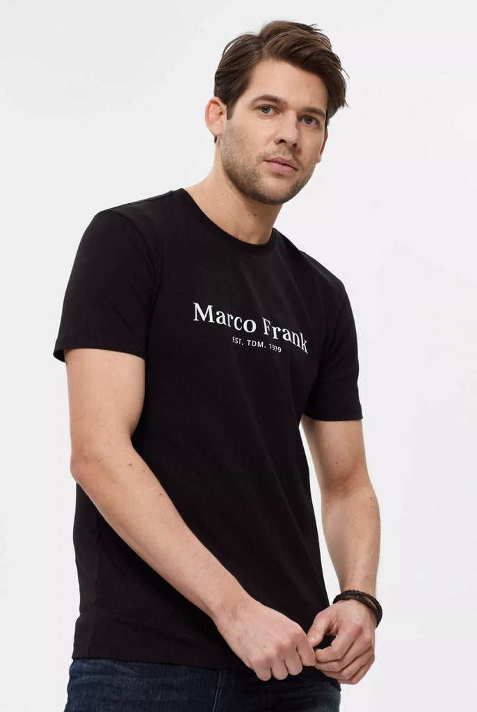 Marco Frank - Est In Paris - Jacques: T-Shirt Avec Logo Imprimé - Noir