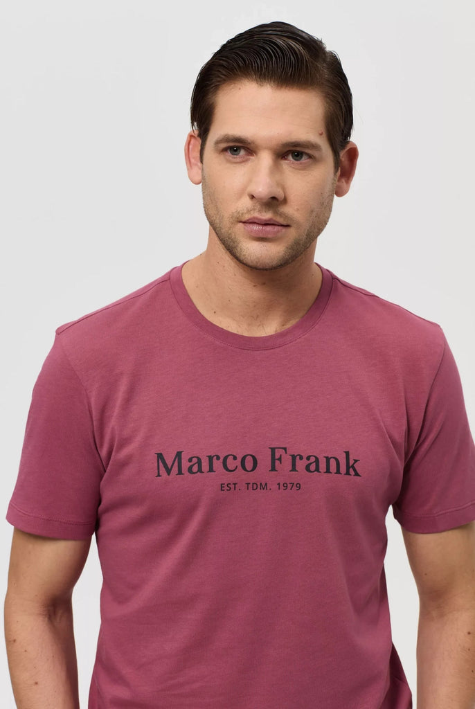 Marco Frank - Est In Paris - Jacques: T-Shirt Avec Logo Imprimé - Rose