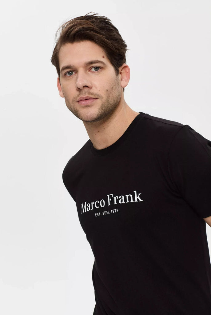 Marco Frank - Est In Paris - Jacques: T-Shirt Avec Logo Imprimé - Noir