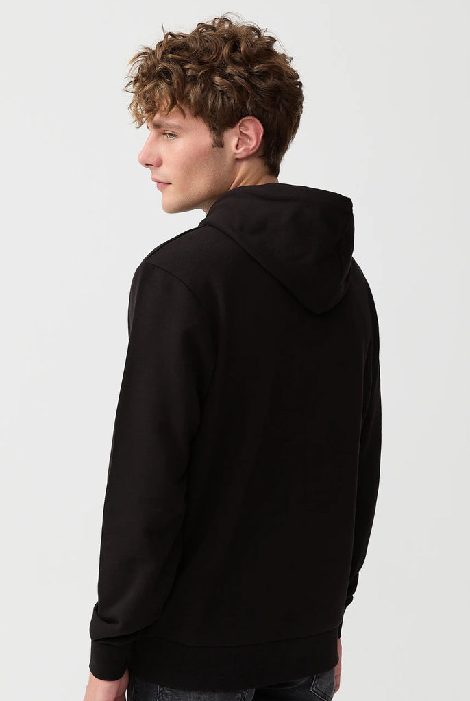 Matisse: Sweat Capuche Avec Drapeau Style Nautique Brodé - Marco Frank