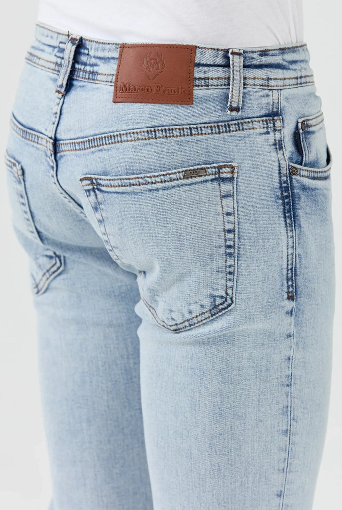 Nichol: Jean Regular Fit en Denim Stretch - Marco Frank