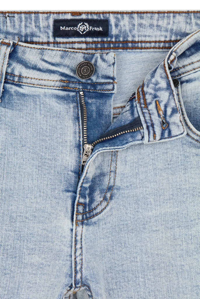 Nichol: Jean Regular Fit en Denim Stretch - Marco Frank