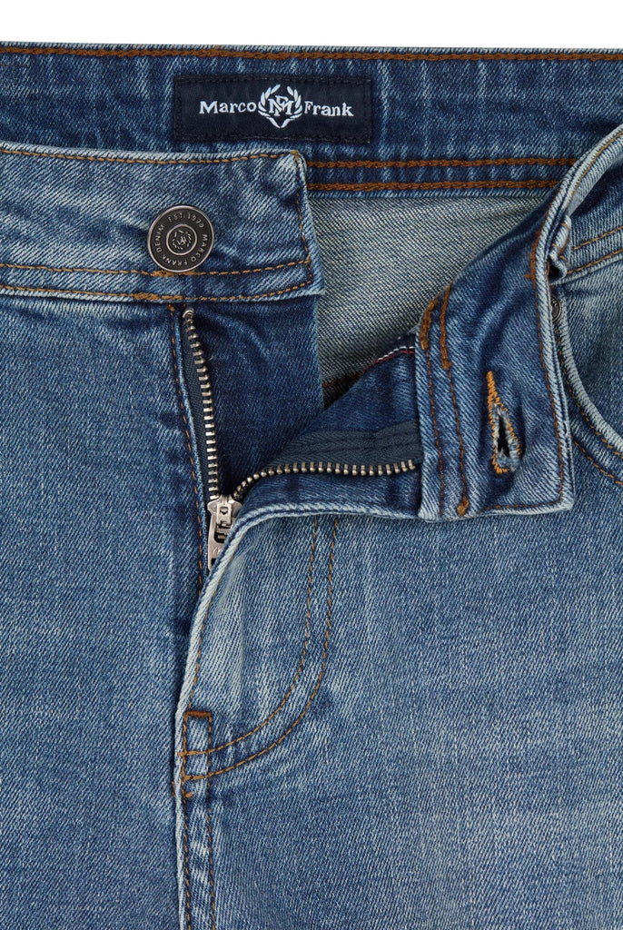 Nichol: Jean Regular Fit en Denim Stretch - Marco Frank