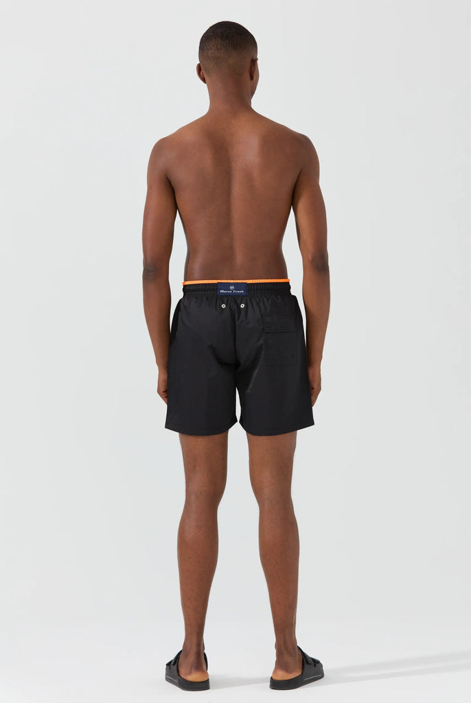 Ormondo: Short de Bain Avec Détails Contrastés, Séchage Rapide - Marco Frank
