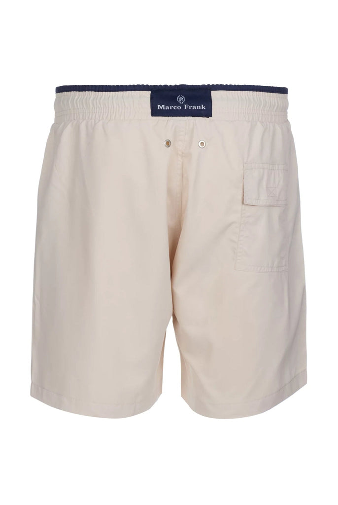 Ormondo: Short de Bain Avec Détails Contrastés, Séchage Rapide - Marco Frank