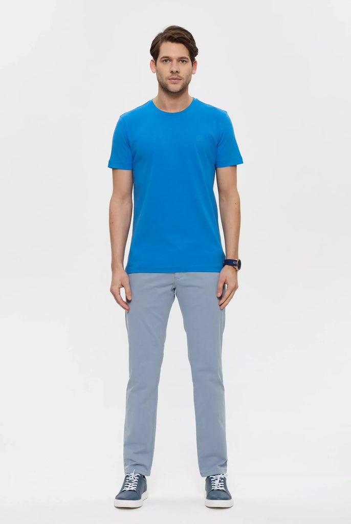 Pascal: T-shirt Avec Écusson Logo en Silicone - Marco Frank