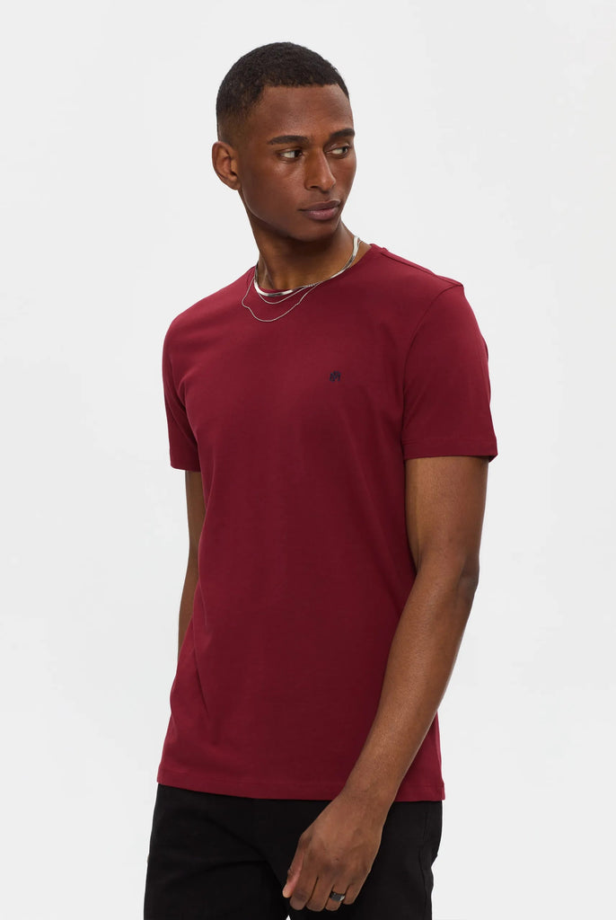 Philippe: T-shirt Avec Monogramme Brodé Logo MF - Marco Frank