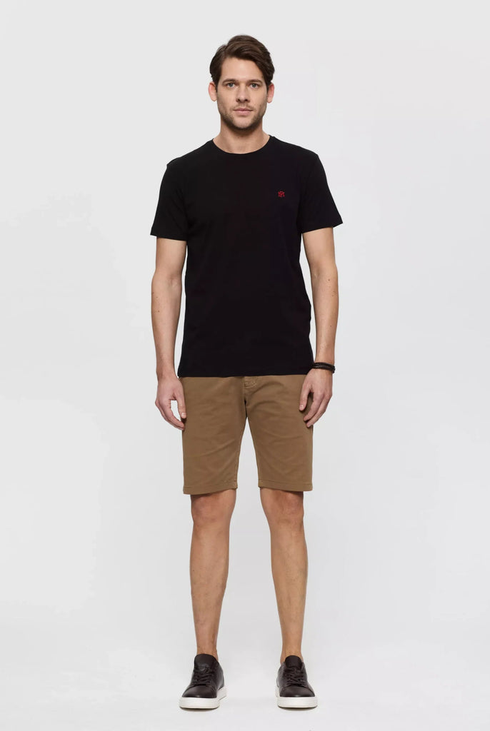 Philippe: T-shirt Avec Monogramme Brodé Logo MF - Marco Frank