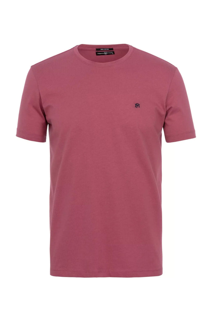 Philippe: T-shirt Avec Monogramme Brodé Logo MF - Marco Frank