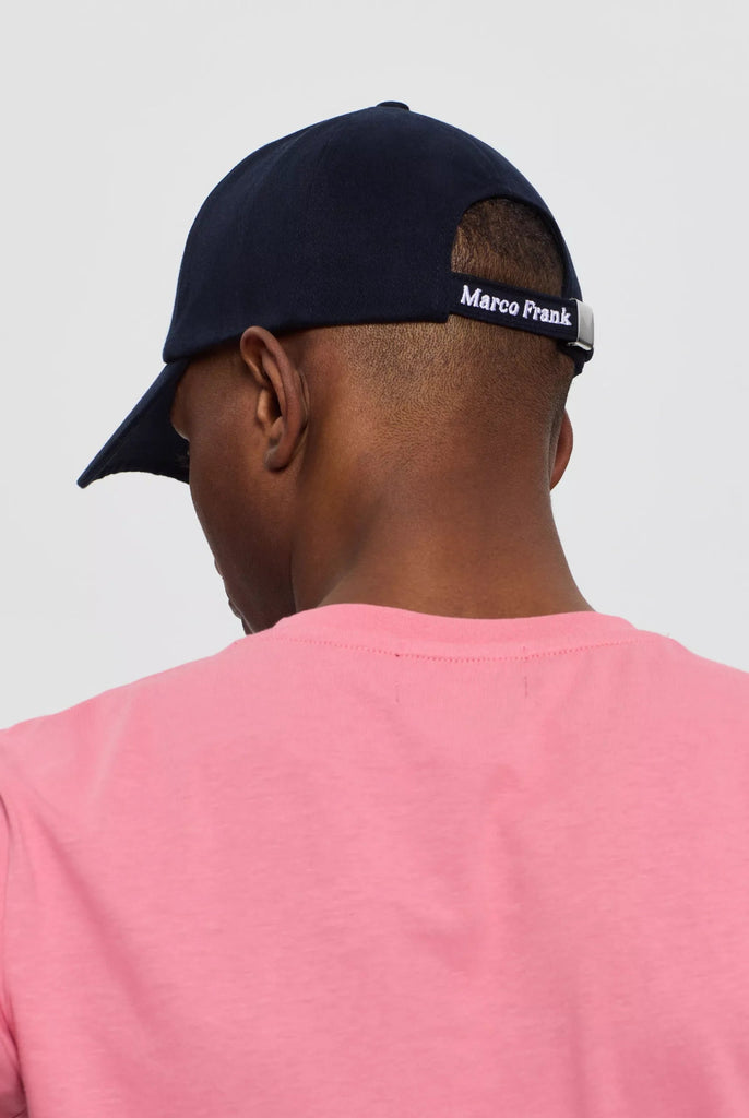 Salinger: Casquette Avec Broderie À Motif Nautique - Marco Frank