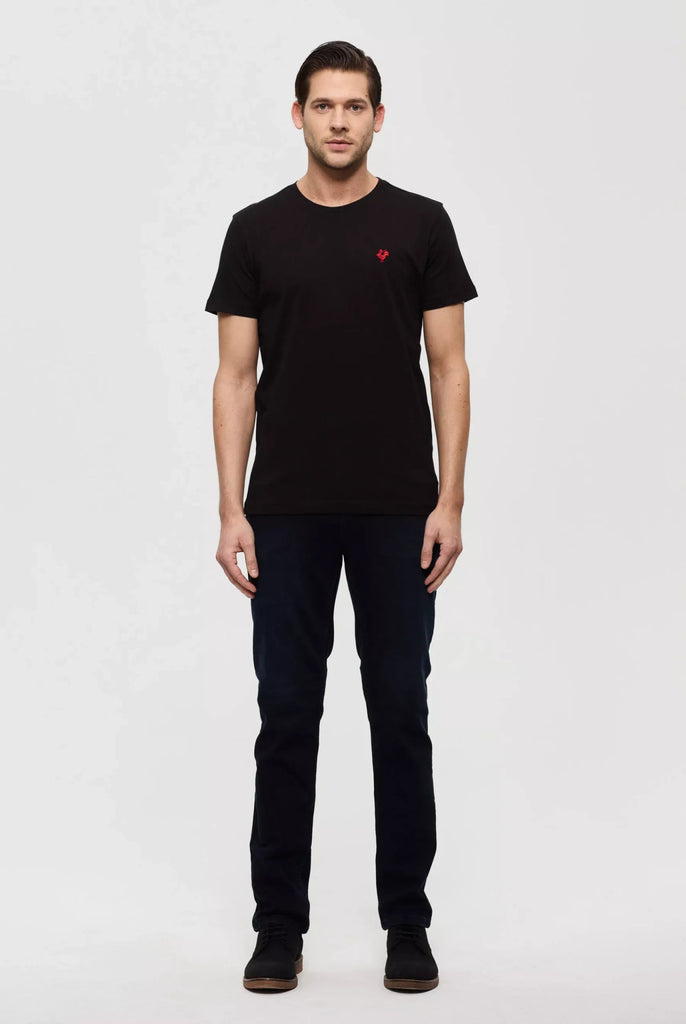 Vincent: T-Shirt Avec Logo de Coq Emblématique Brodé - Marco Frank