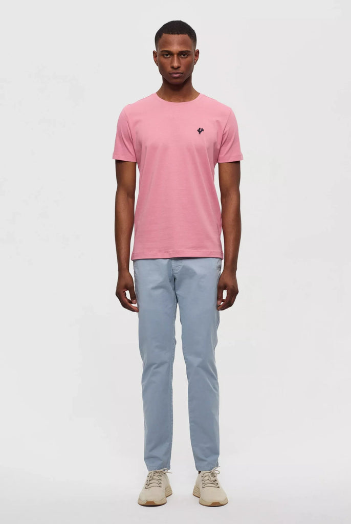 Vincent: T-Shirt Avec Logo de Coq Emblématique Brodé - Marco Frank