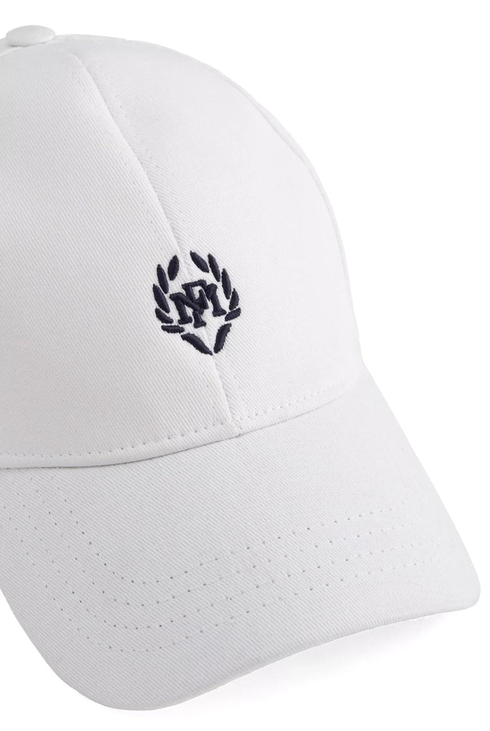 Wyatt: Casquette Avec Logo Couronne Brodé - Marco Frank