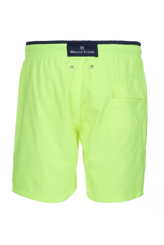 Ormondo: Short de Bain Avec Détails Contrastés, Séchage Rapide - Marco Frank