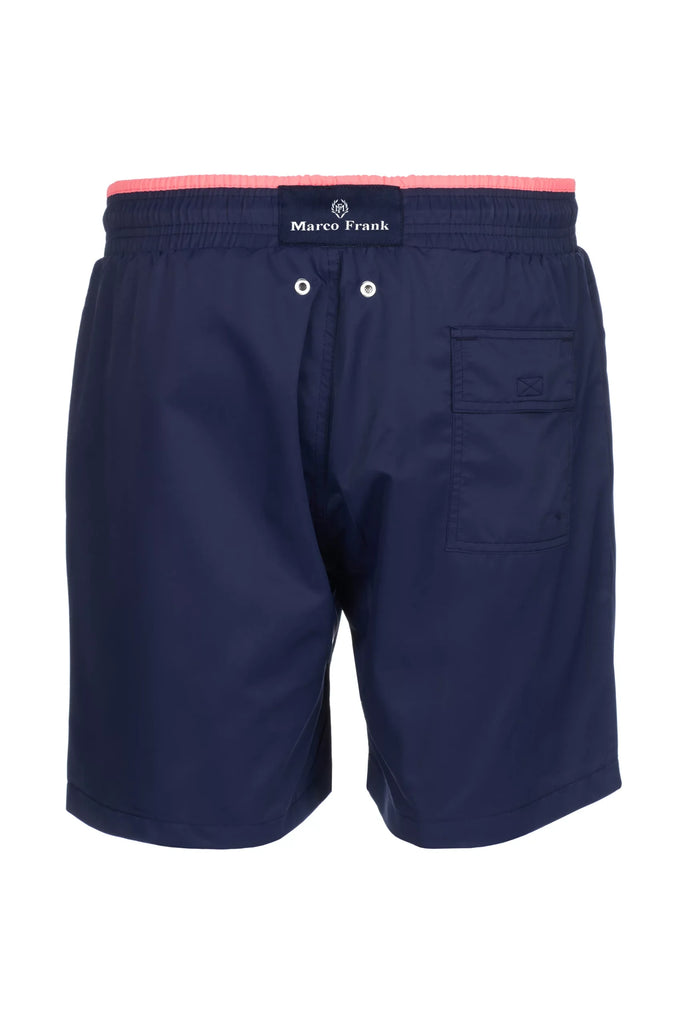 Ormondo: Short de Bain Avec Détails Contrastés, Séchage Rapide - Marco Frank