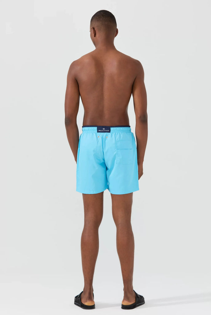 Ormondo: Short de Bain Avec Détails Contrastés, Séchage Rapide - Marco Frank