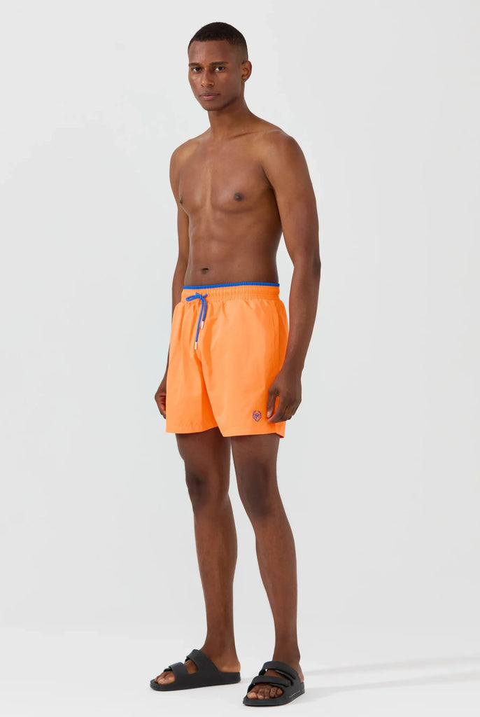 Ormondo: Short de Bain Avec Détails Contrastés, Séchage Rapide - Marco Frank