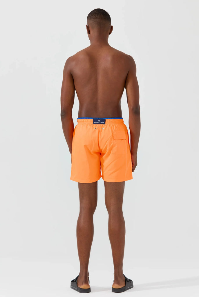 Ormondo: Short de Bain Avec Détails Contrastés, Séchage Rapide - Marco Frank