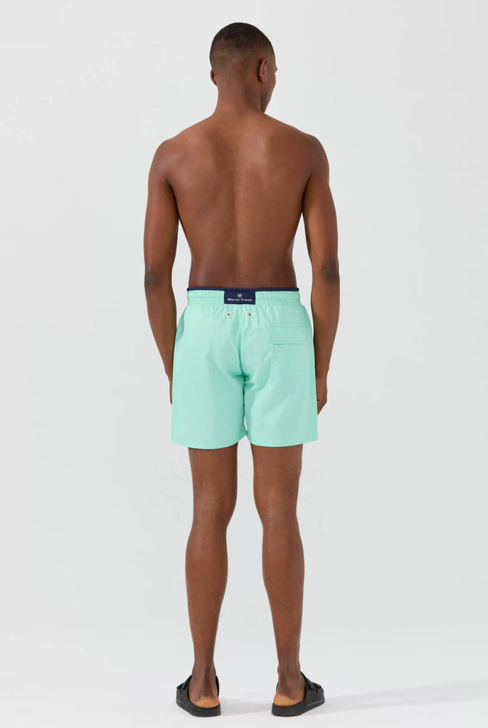 Ormondo: Short de Bain Avec Détails Contrastés, Séchage Rapide - Marco Frank