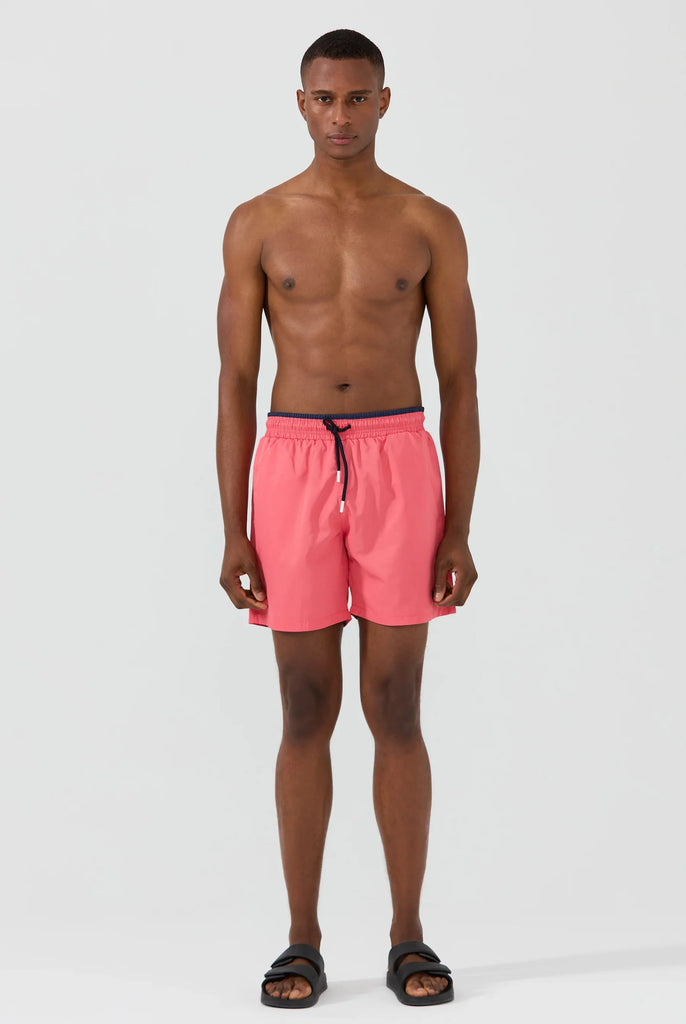 Ormondo: Short de Bain Avec Détails Contrastés, Séchage Rapide - Marco Frank