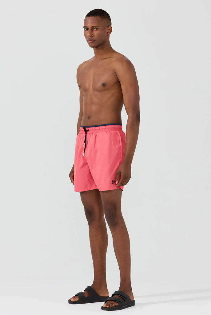 Ormondo: Short de Bain Avec Détails Contrastés, Séchage Rapide - Marco Frank