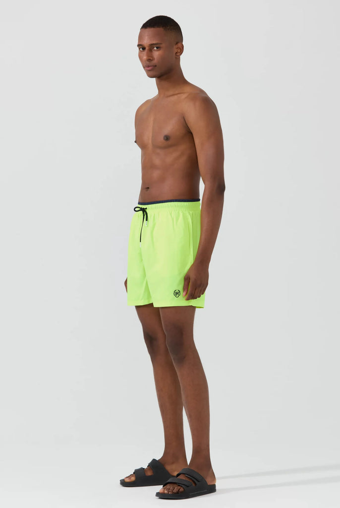 Ormondo: Short de Bain Avec Détails Contrastés, Séchage Rapide - Marco Frank