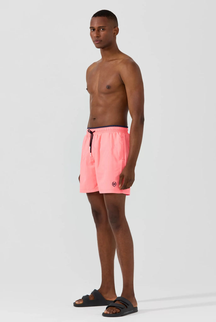 Ormondo: Short de Bain Avec Détails Contrastés, Séchage Rapide - Marco Frank