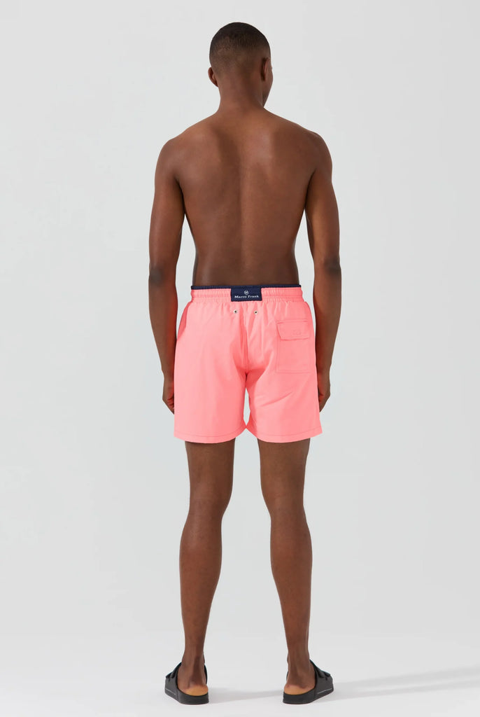 Ormondo: Short de Bain Avec Détails Contrastés, Séchage Rapide - Marco Frank