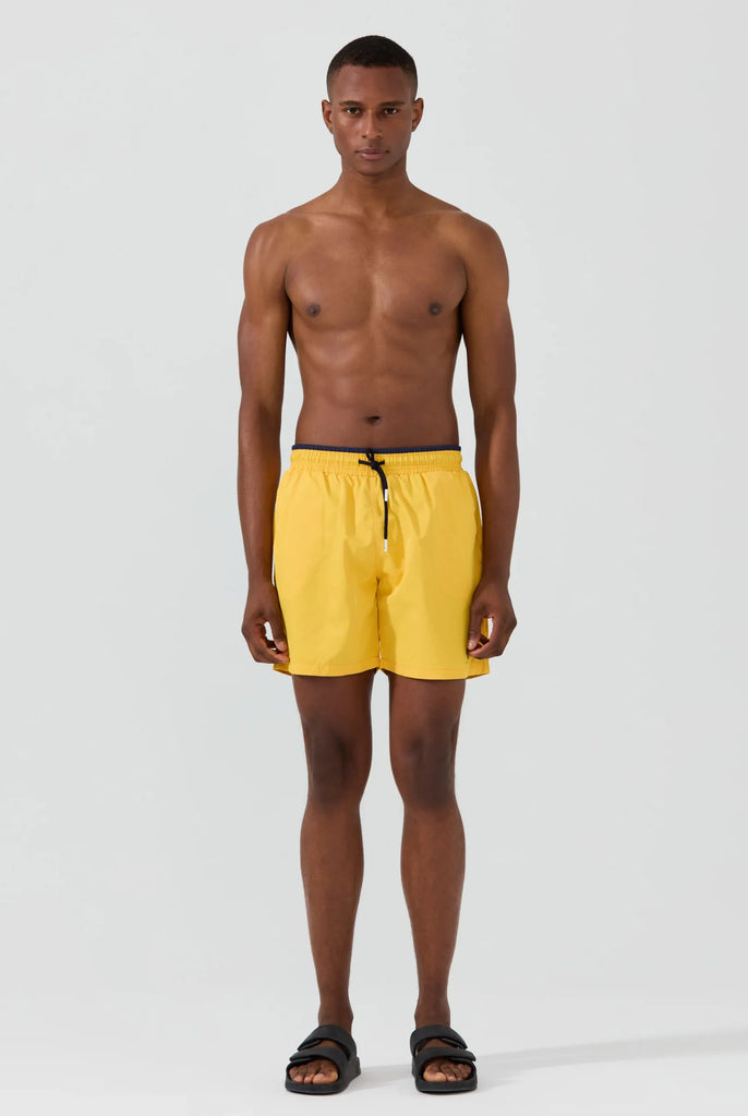 Ormondo: Short de Bain Avec Détails Contrastés, Séchage Rapide - Marco Frank