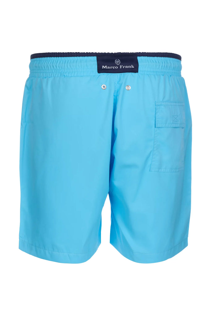 Ormondo: Short de Bain Avec Détails Contrastés, Séchage Rapide - Marco Frank