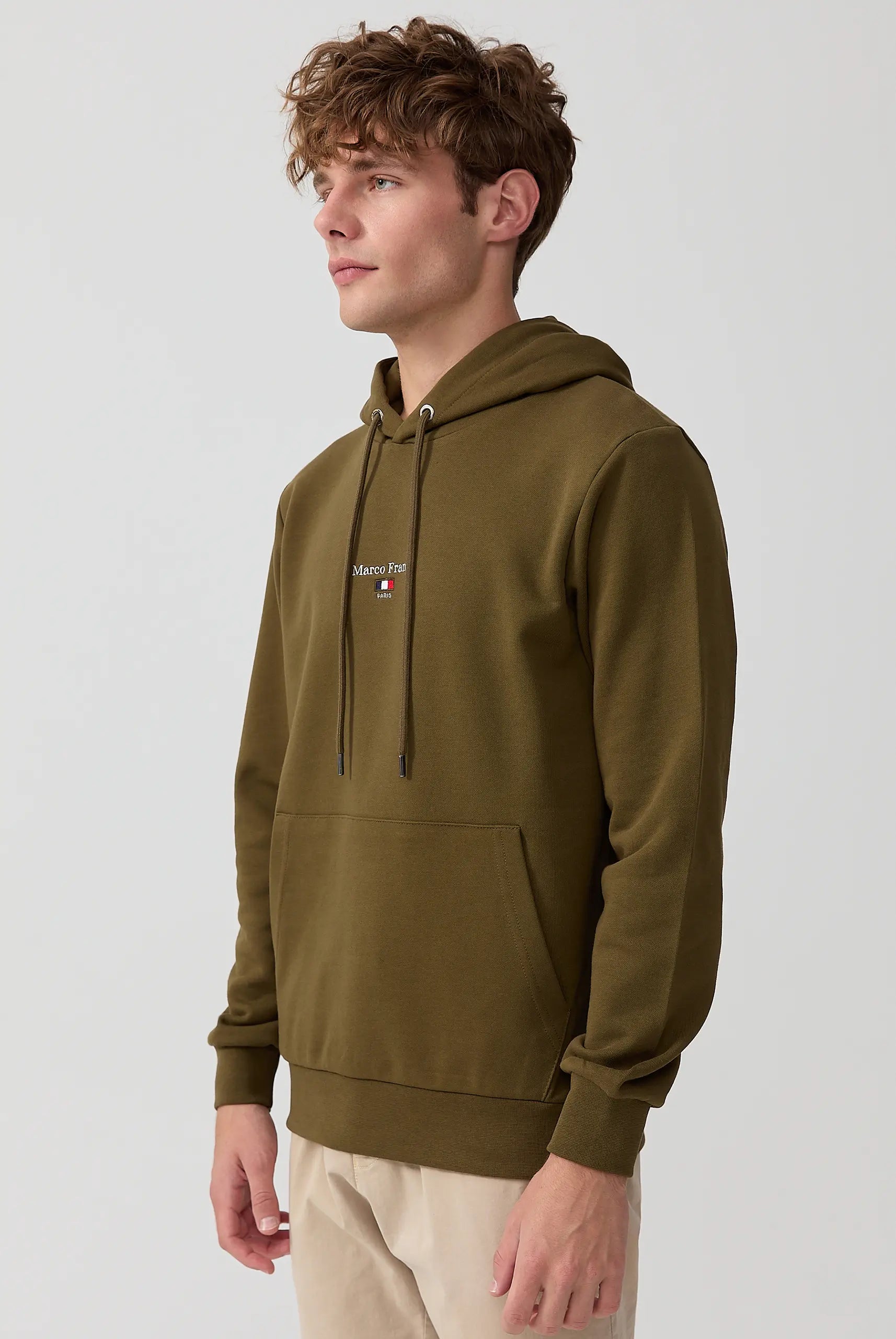 Cartier: Hoodie with Embroidered Flag Logo | Marco Frank