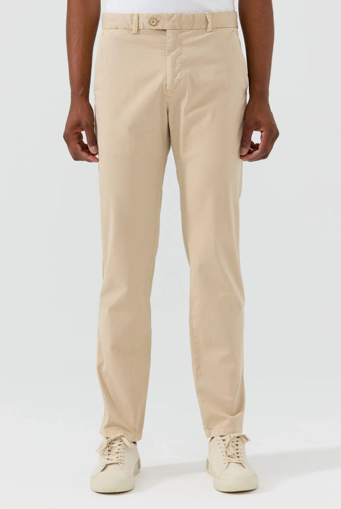 Marco Frank - Harvey: Chino Regular Fit En Coton Stretch , Beige