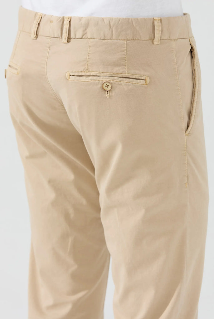 Marco Frank - Harvey: Chino Regular Fit En Coton Stretch , Beige