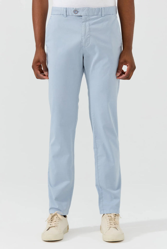 Marco Frank - Harvey: Chino Regular Fit En Coton Stretch , Bleu