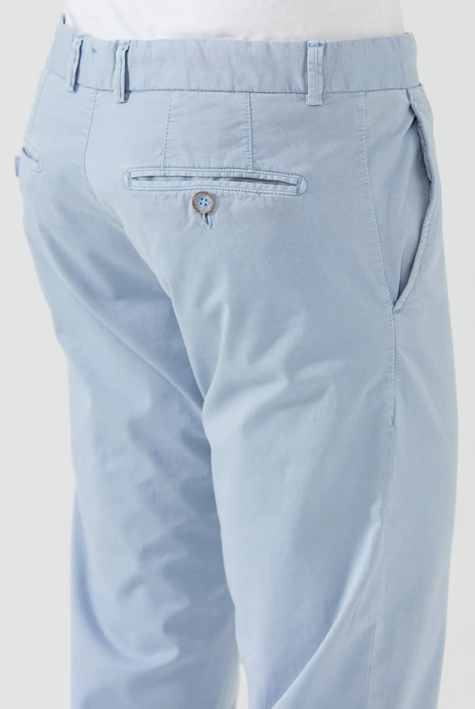 Marco Frank - Harvey: Chino Regular Fit En Coton Stretch , Bleu