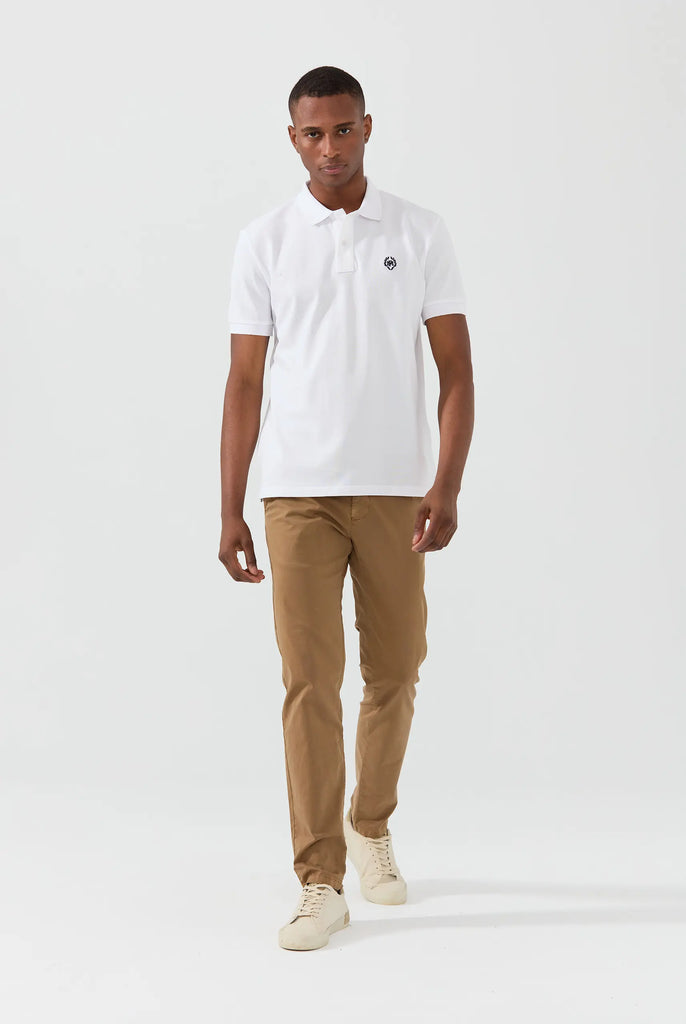 Marco Frank - Harvey: Chino Regular Fit En Coton Stretch , Brun